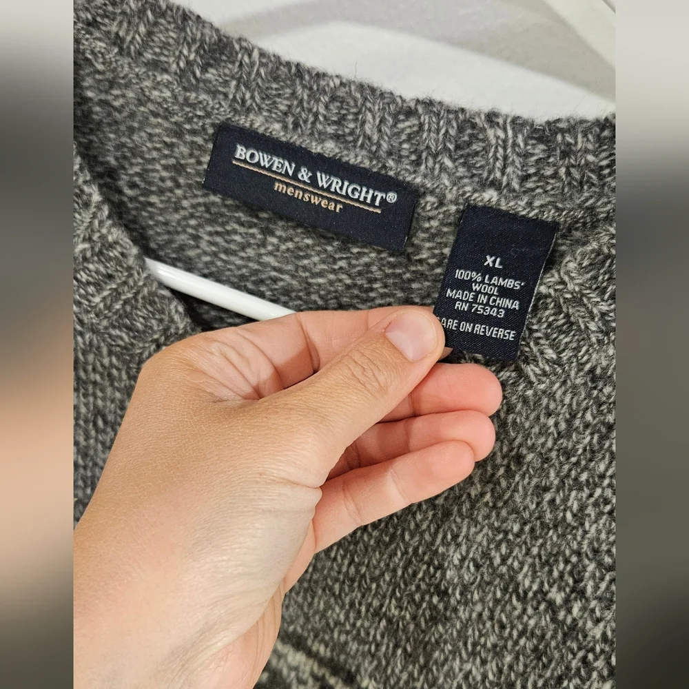 Bowen & Wright Lambs Wool Sweater
